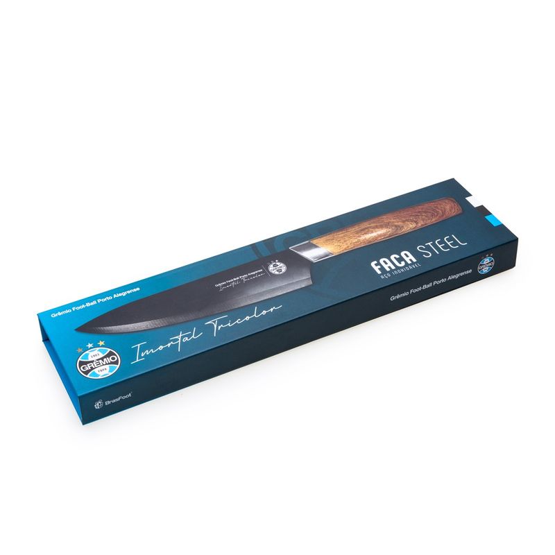 Faca Churrasco Grêmio Steel Premium