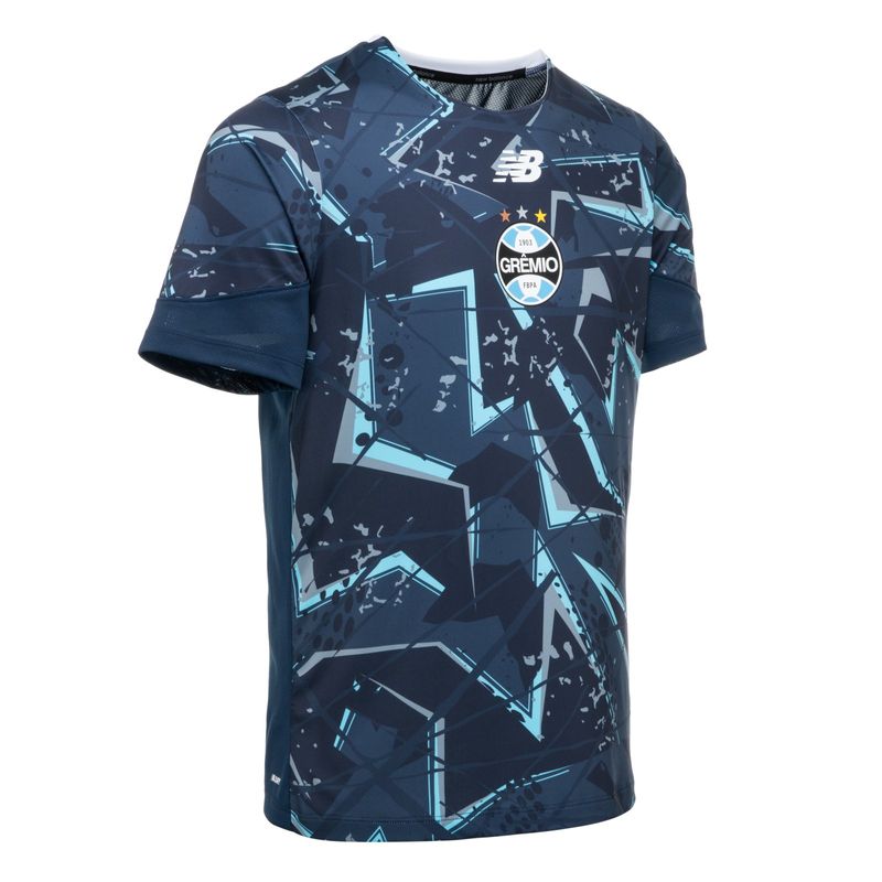 Camisa Grêmio Aquecimento 2026 Masculina New Balance