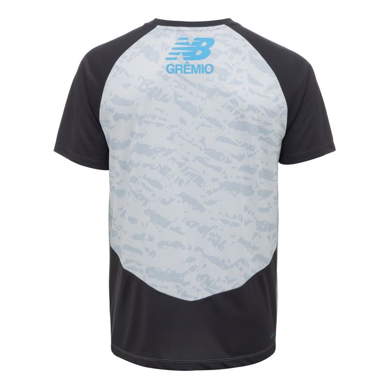 Camisa Grêmio Treino Cinza 2026 Masculina New Balance