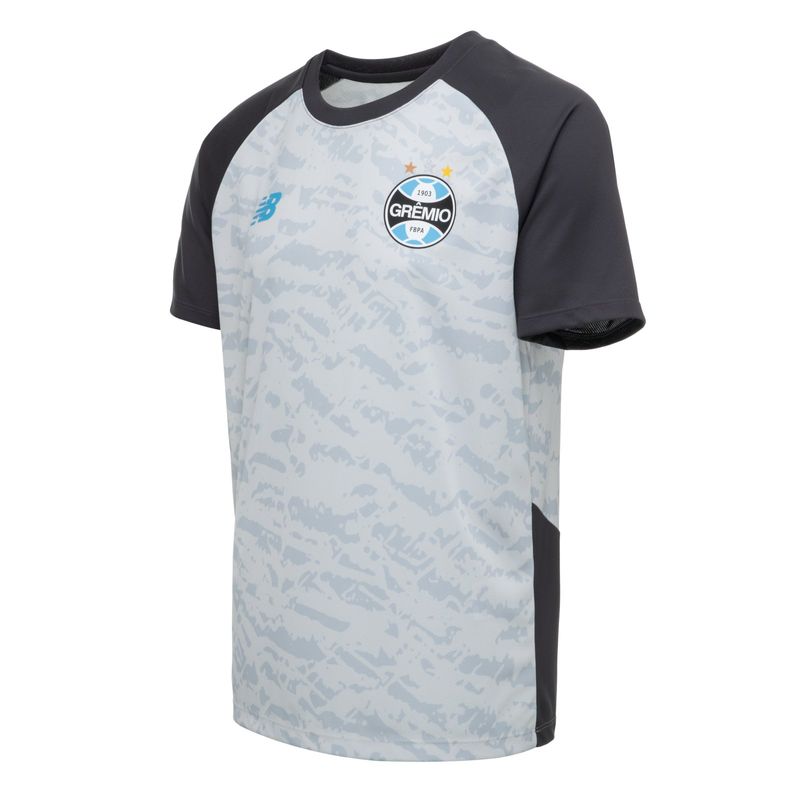 Camisa Grêmio Treino Cinza 2026 Masculina New Balance
