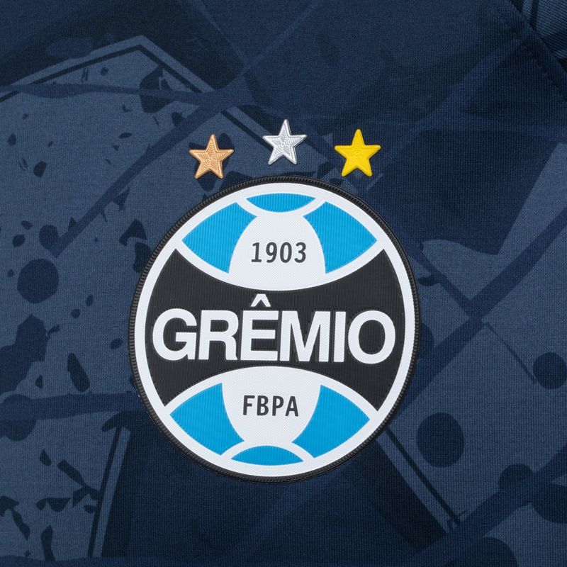 Jaqueta Grêmio Hino Marinho 2026 Masculina New Balance