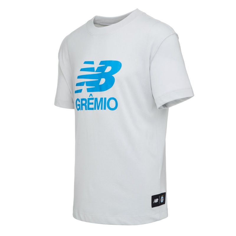 Camisa Grêmio Concentração Cinza 2026 Masculina New Balance