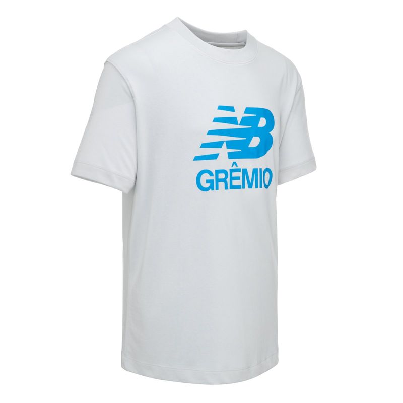 Camisa Grêmio Concentração Cinza 2026 Masculina New Balance