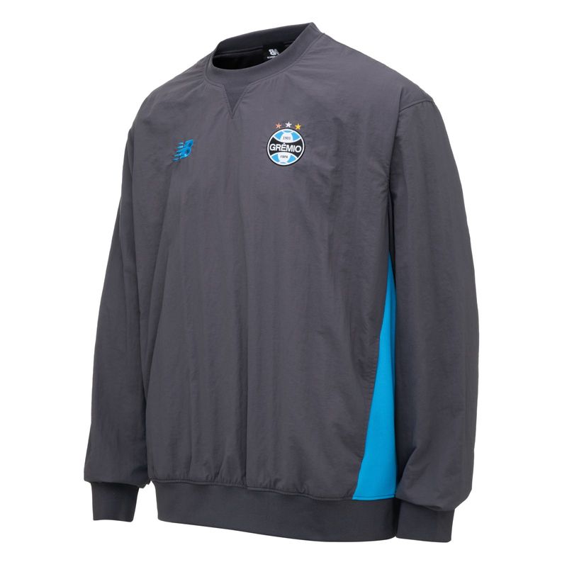 Casaco Grêmio Viagem Chumbo 2026 Masculino New Balance