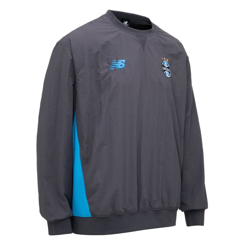 Casaco Grêmio Viagem Chumbo 2026 Masculino New Balance