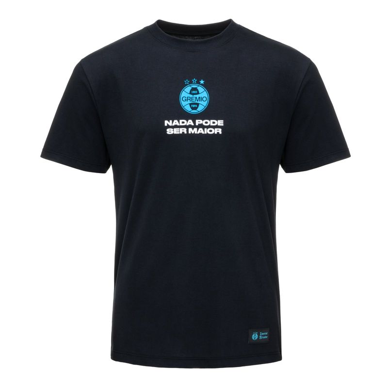 Camiseta Grêmio Nada Pode Ser Maior Preta