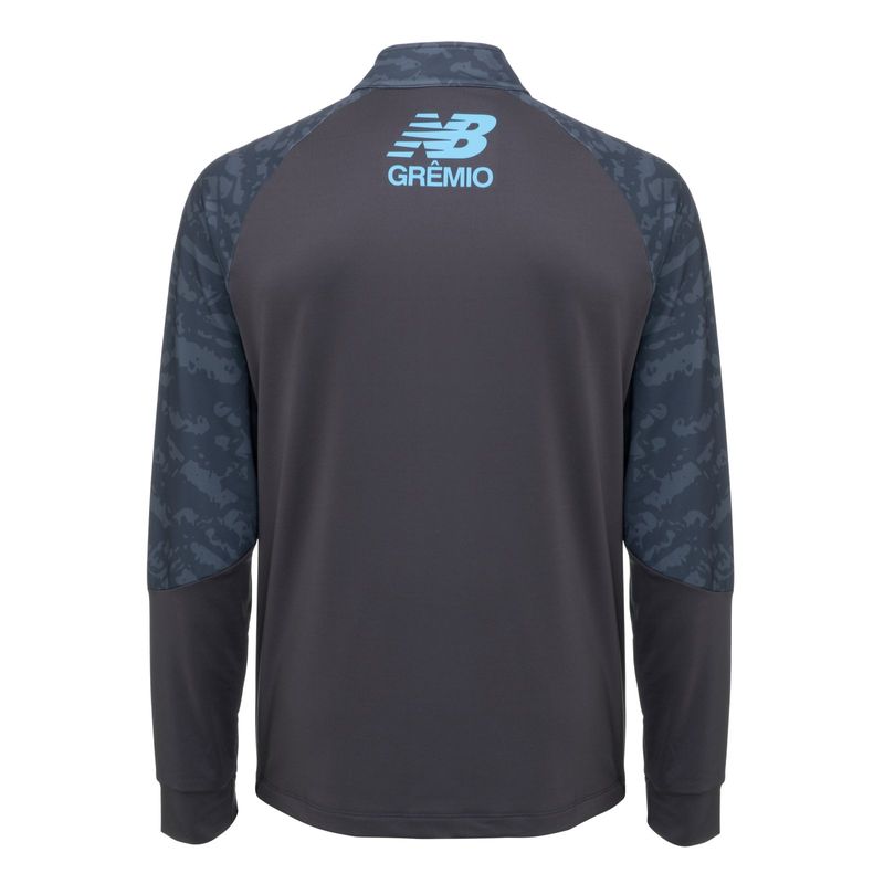 Blusão Treino Grêmio Grafite 2026 Masculino New Balance