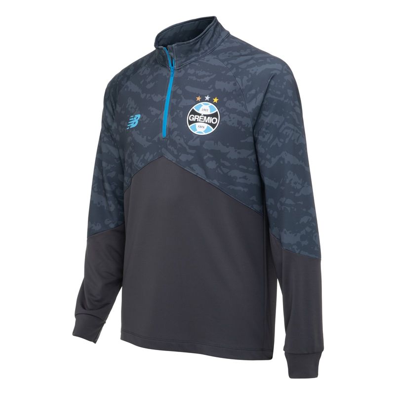 Blusão Treino Grêmio Grafite 2026 Masculino New Balance