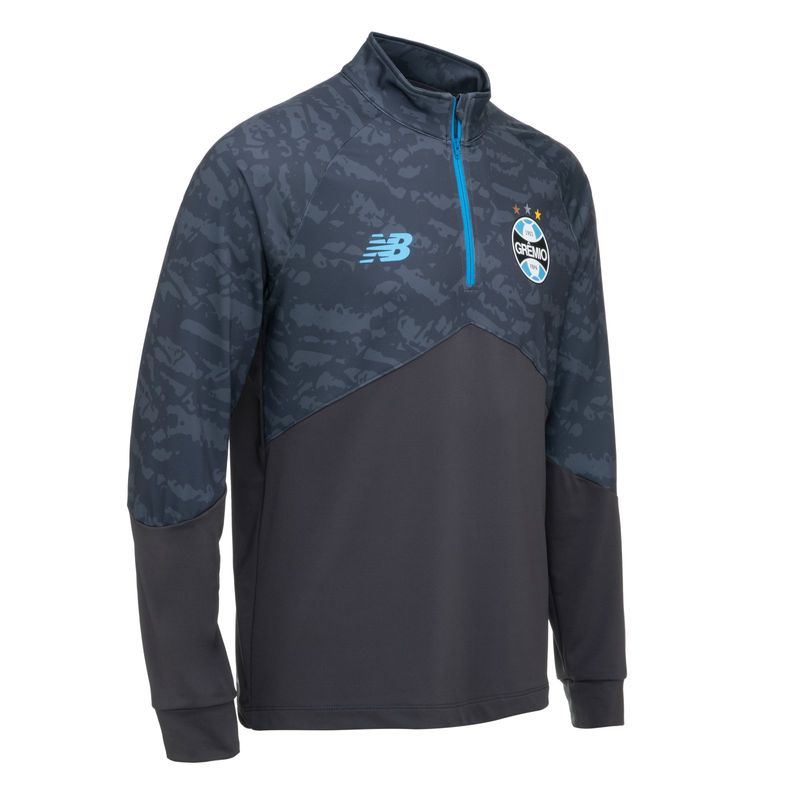 Blusão Treino Grêmio Grafite 2026 Masculino New Balance