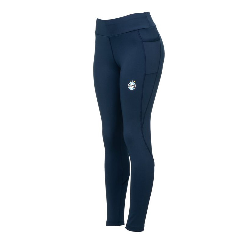 Calça Legging Grêmio Feminina Olímpico Oficial Imortal Tricolor