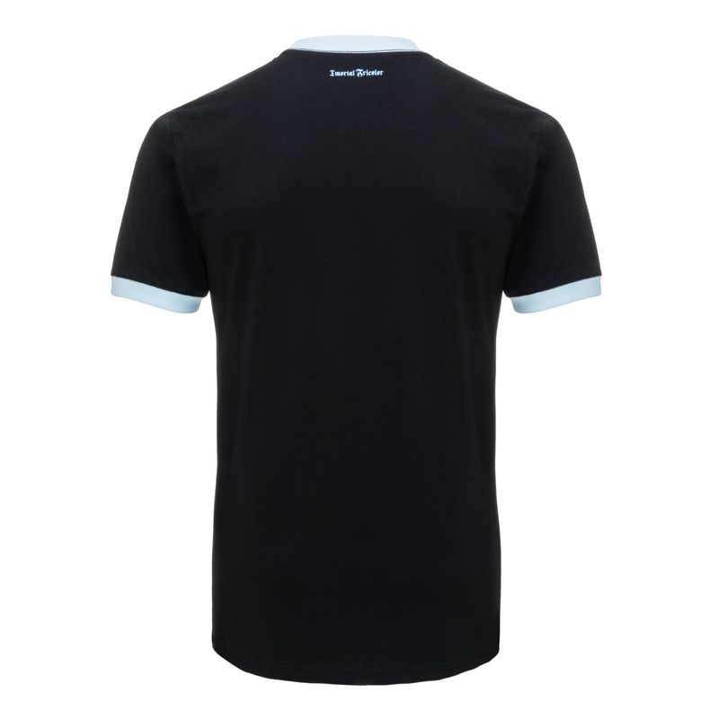 Camiseta Grêmio Retrô Masculina Preta