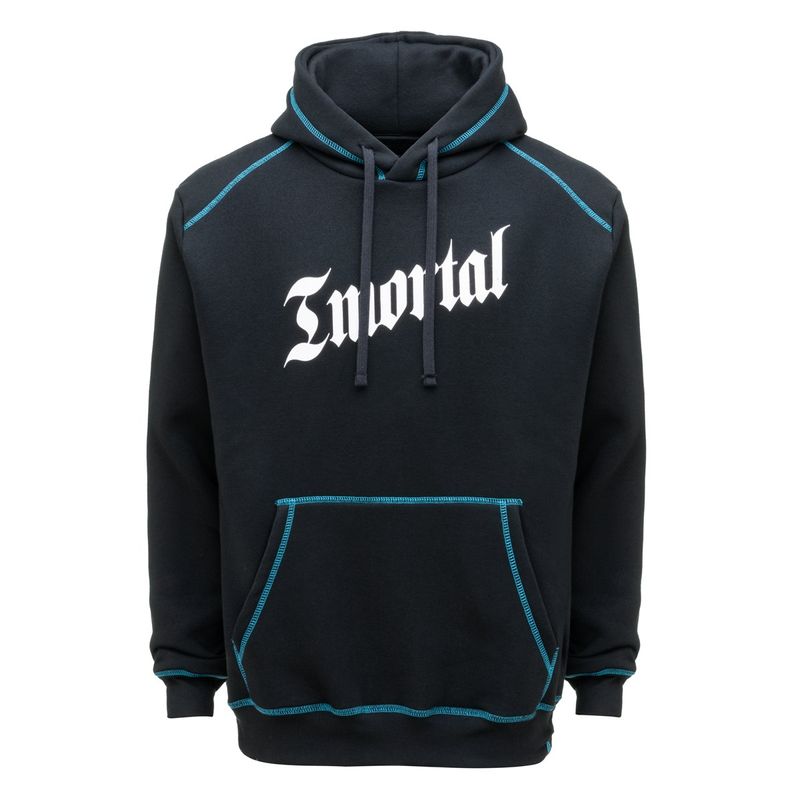 Moletom Canguru Grêmio Preto Oficial Imortal Tricolor