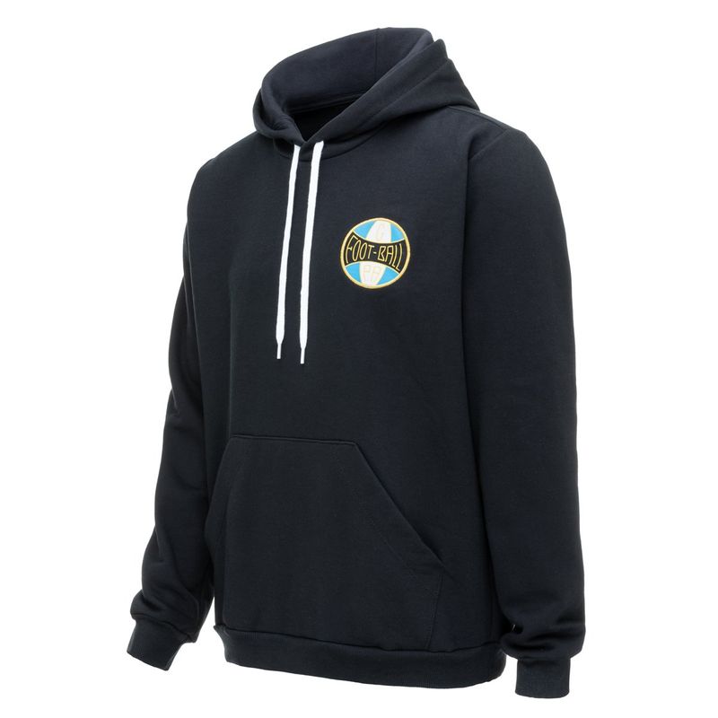 Moletom Grêmio Retrô Canguru Preto Masculino