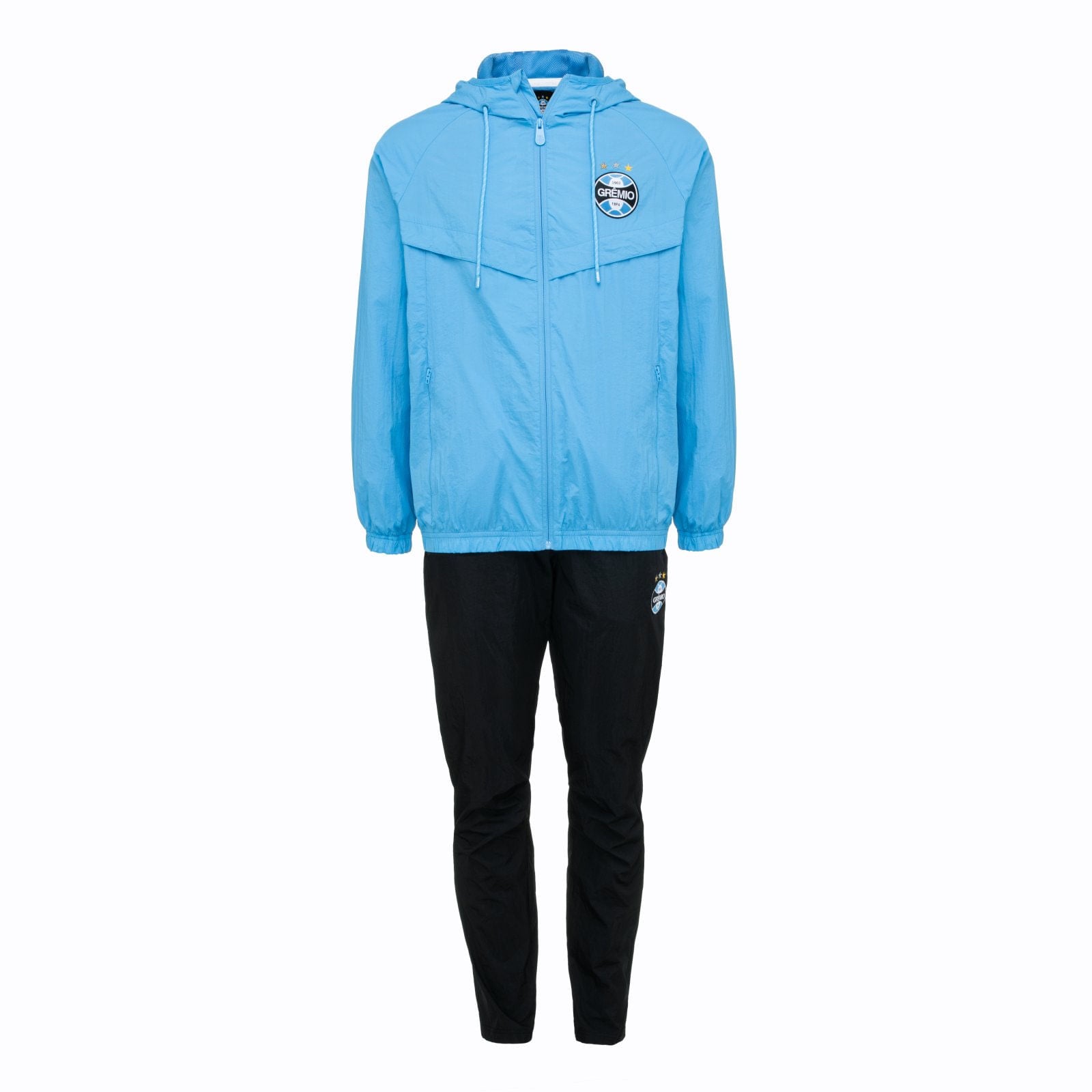 Agasalho Grêmio Masculino 1903 Azul Celeste e Preto