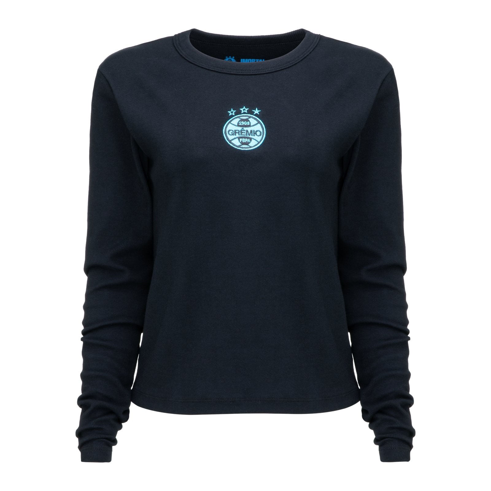 Blusa Grêmio Feminina Canelada Oficial Imortal Tricolor