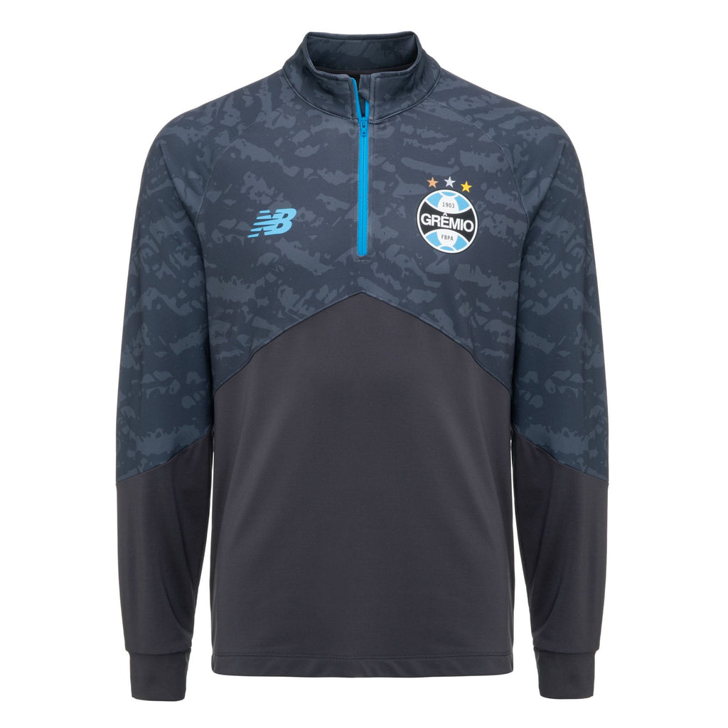 Blusão Treino Grêmio Grafite 2026 Masculino New Balance