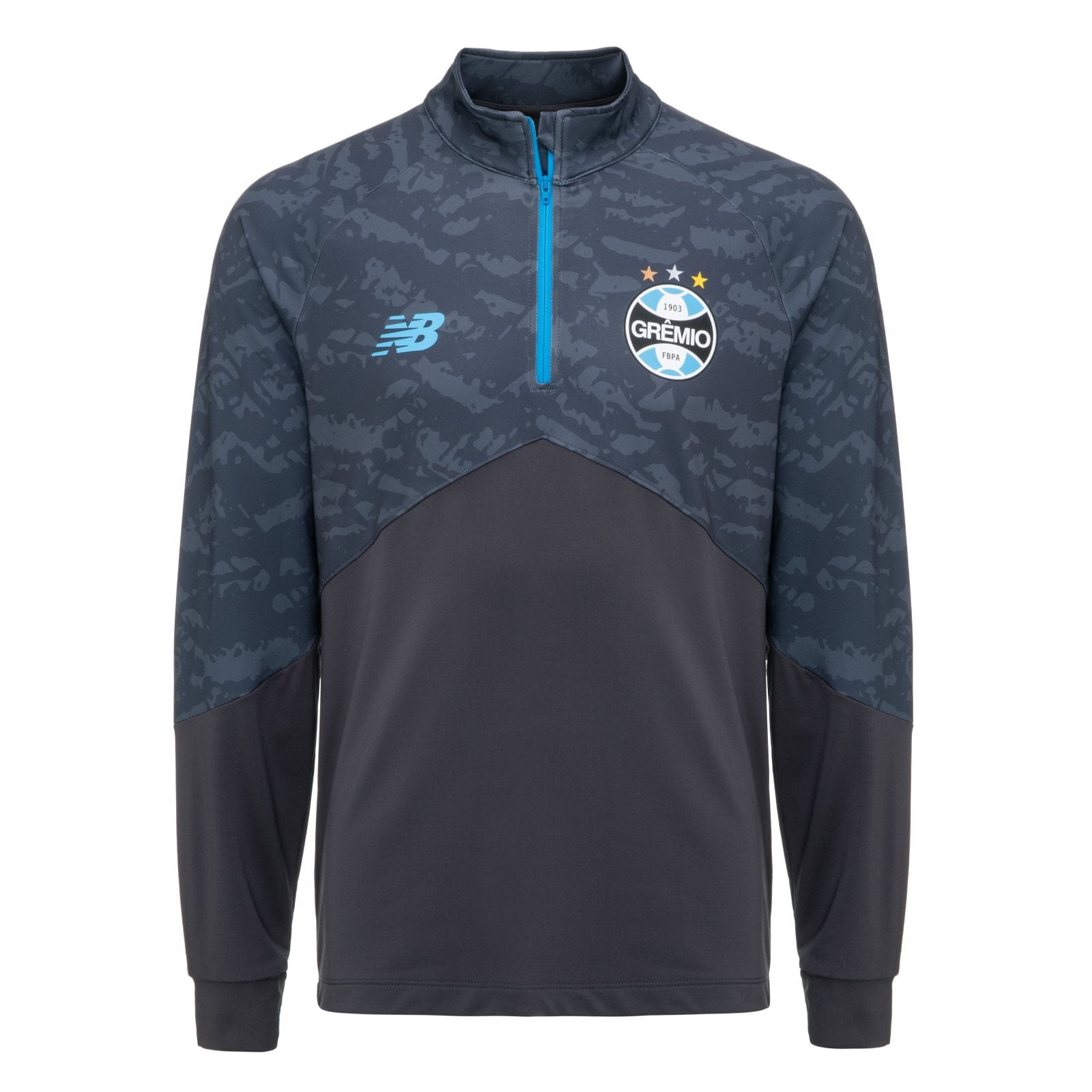 Blusão Treino Grêmio Grafite 2026 Masculino New Balance
