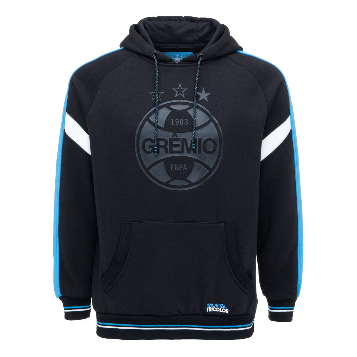 Blusão Grêmio Masculino Imortal Preto Oficial Imortal Tricolor