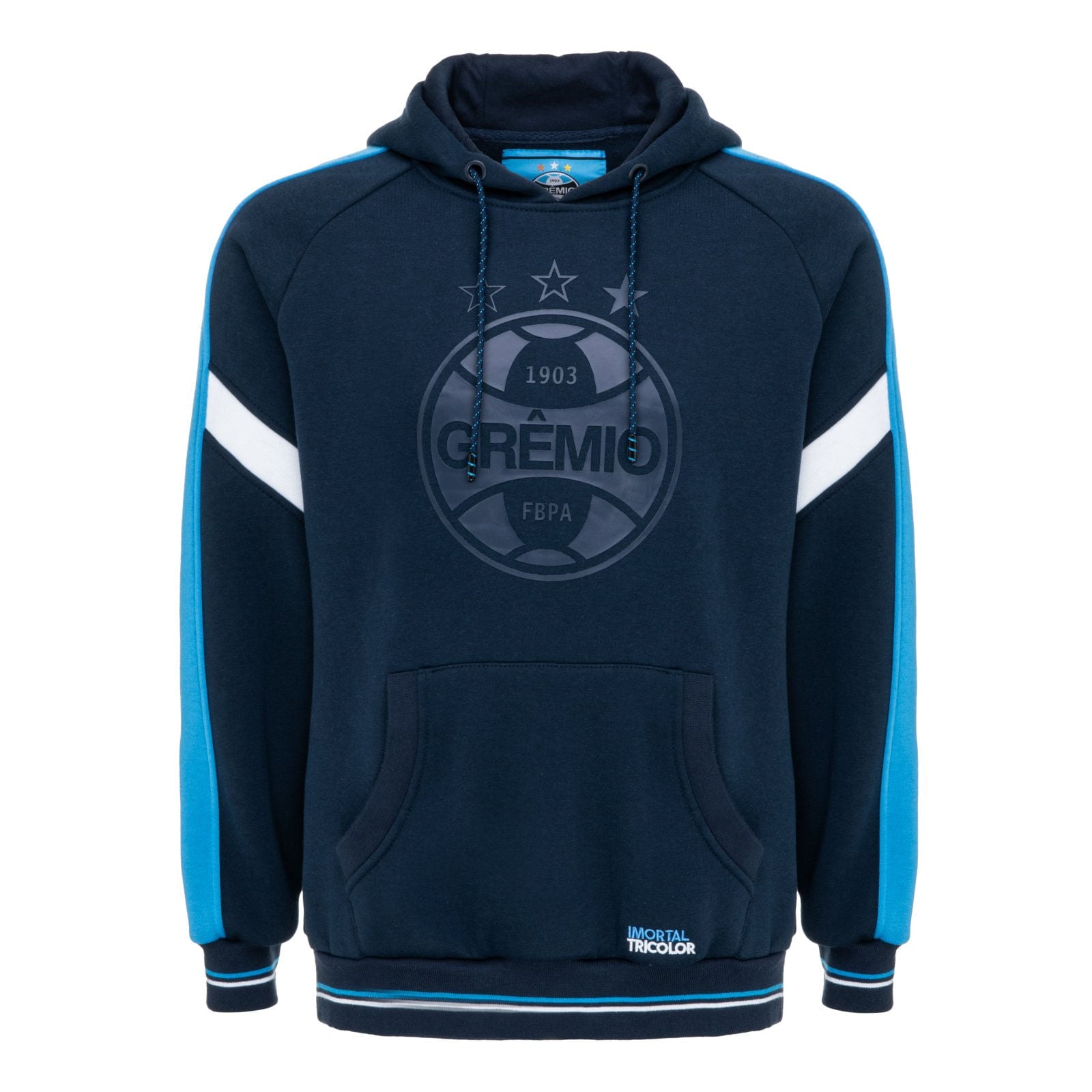 Blusão Grêmio Masculino Marinho Imortal Oficial Imortal Tricolor