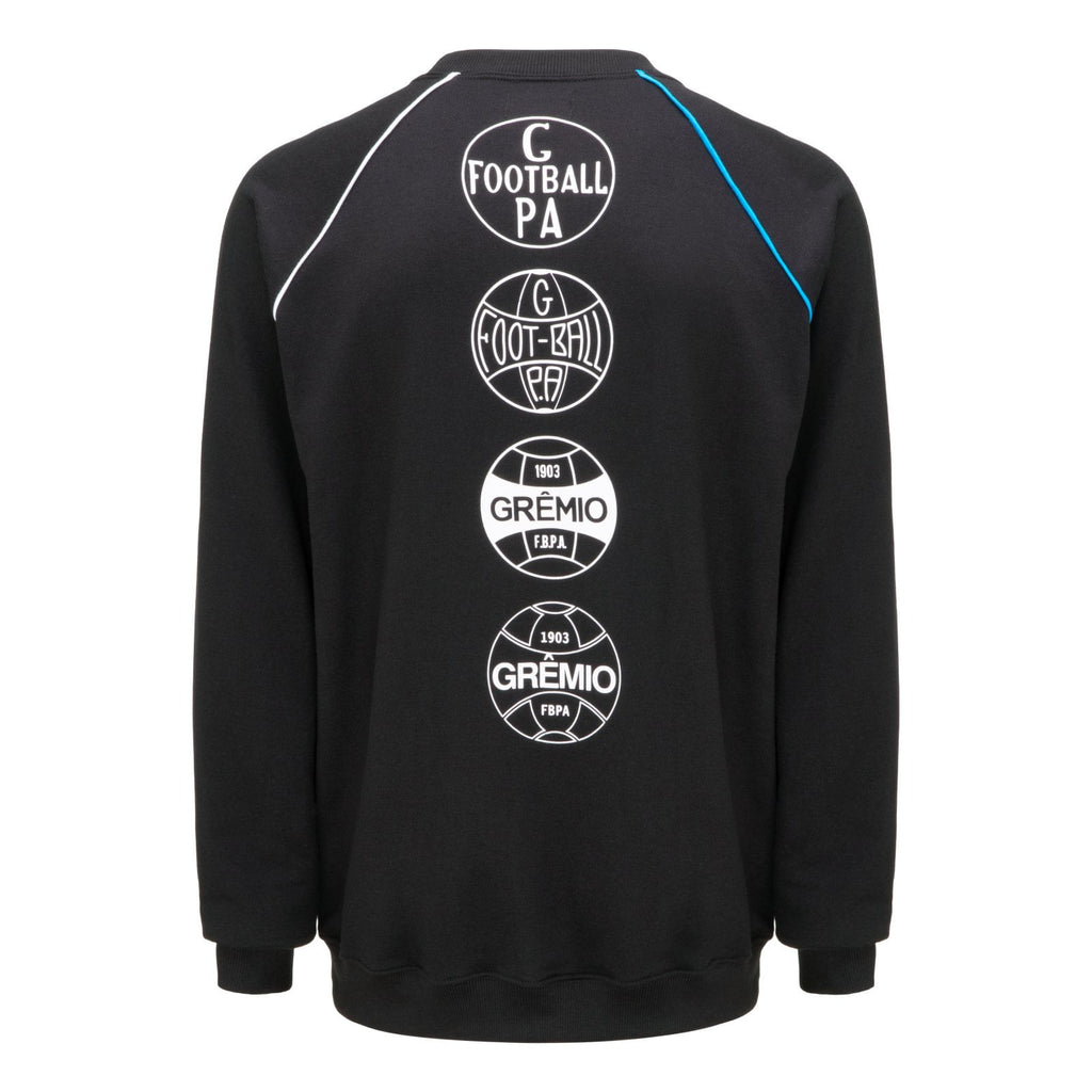 Moletom Grêmio Masculino Preto Maior do Sul Oficial Imortal Tricolor