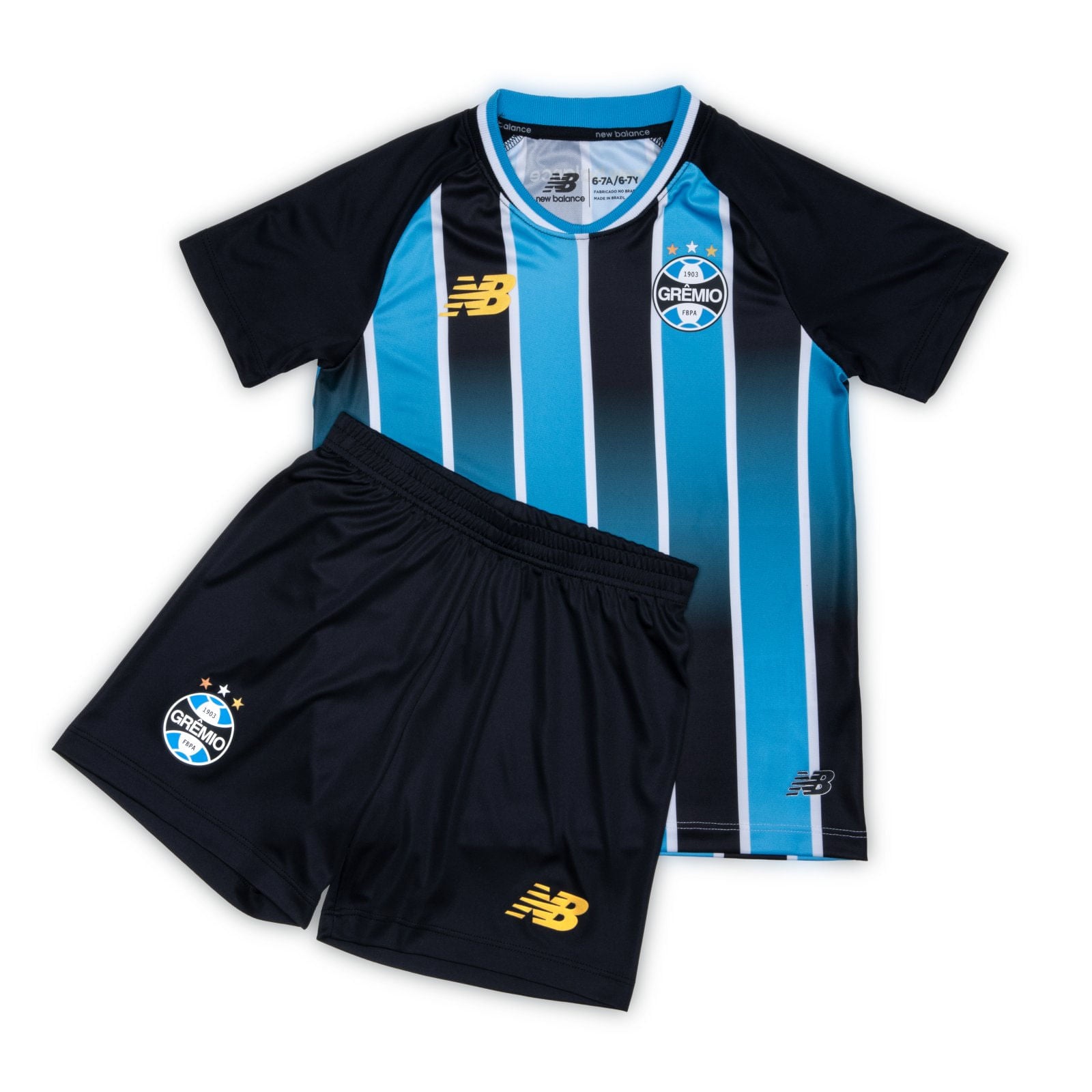 Kit Infantil Grêmio Home 2026 Torcedor New Balance