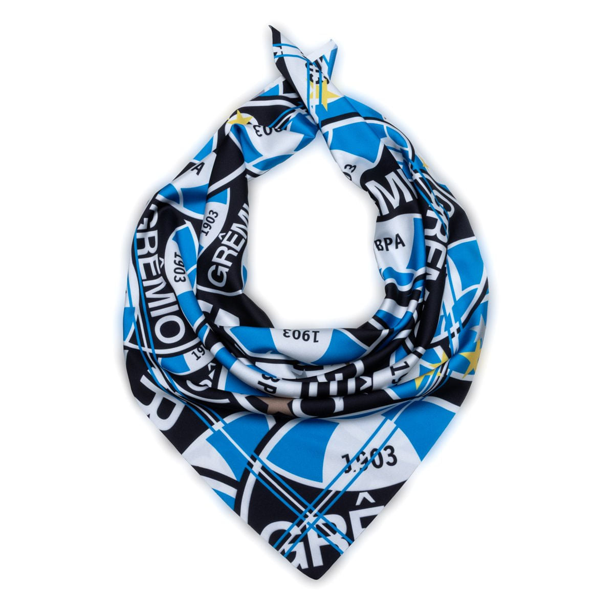 Lenço de Cetim Símbolo Grêmio